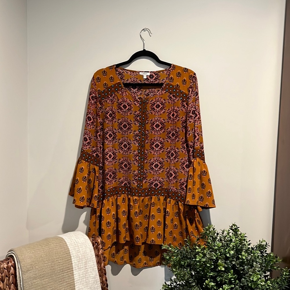 Patterned Fashion Top